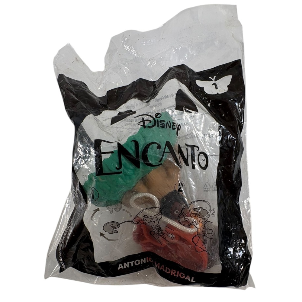 Disney McDonald's Antonio Madrigal Kids OS Multicolor New Encanto Happy Meal Toy